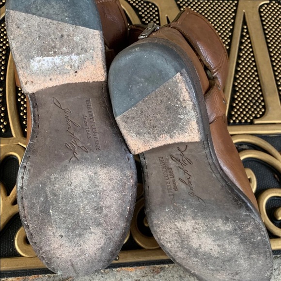 Frye Phillip Harness Cognac Bootie - Picture 8 of 8